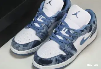 DM8947-100 1 Denim” Low Jordan Air “Washed 0519